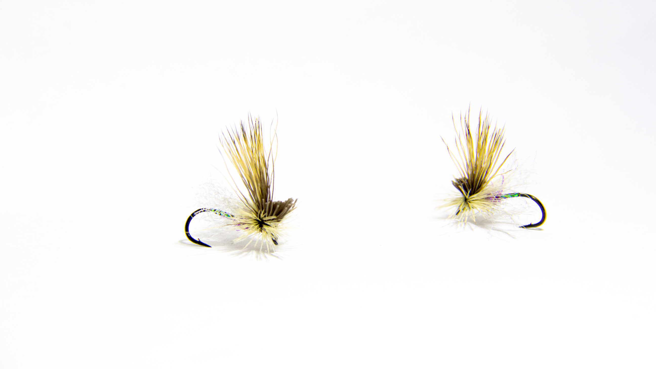 Fly Fishing Flies Pack of 3 Copper Olive Buzzer Size 14 
