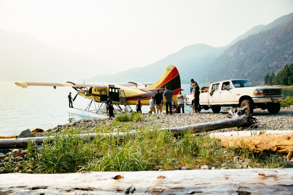 Here is how you arrive from Smithers, BC, to Kimsquit Bay Lodge.
