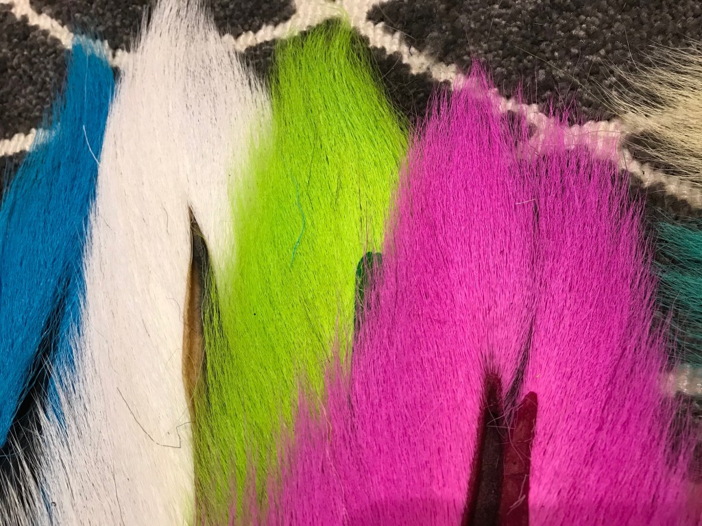Here are a few of my favorite Spirit River UV2 Bucktail colors - many more options are available.