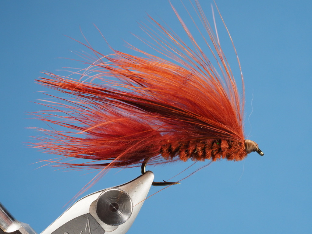 This Brown Marabou Lake Leech was tied by my friend who has fished this pattern on Gold Lake since 1974. 